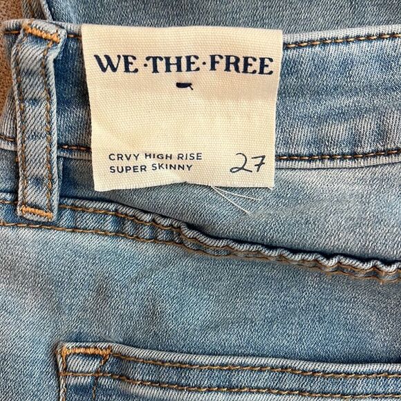 NWT-Free People “We-The-Free” curvy skinny jeans - Picture 7 of 12
